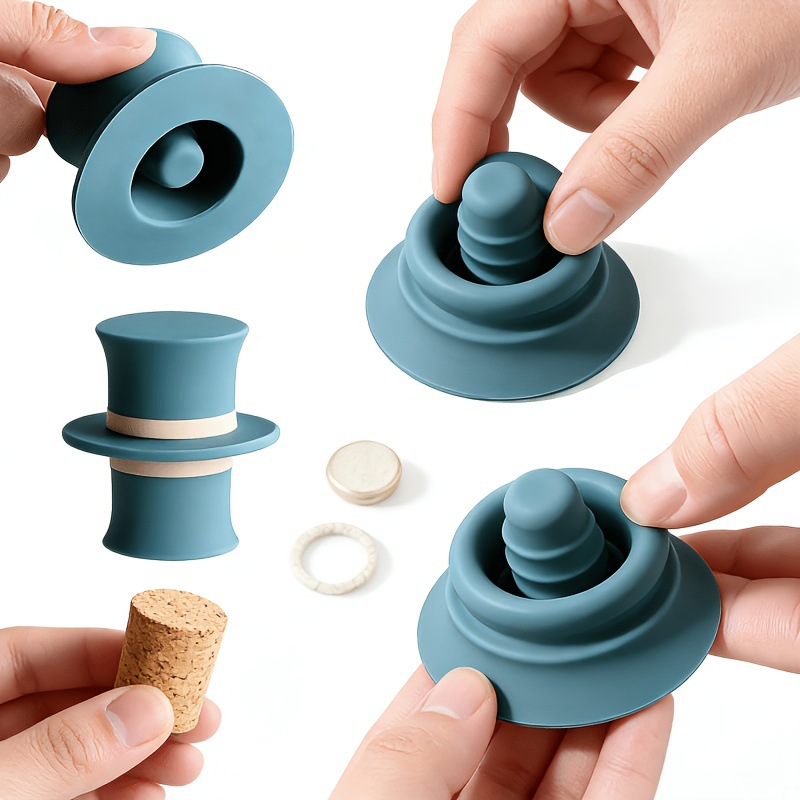 Silicone Champagne Wine Beer B - Wine Beer Hat ulasan dan harga