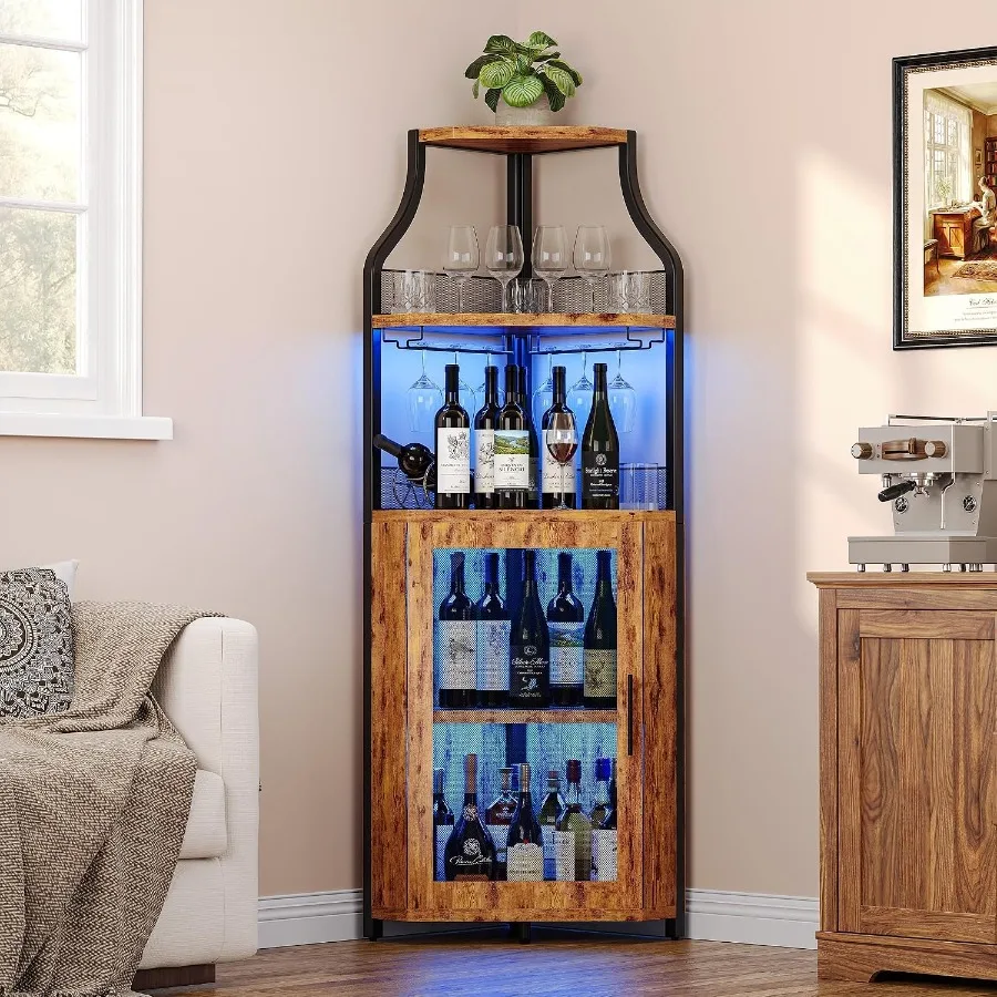 Corner Bar Cabinet for Home Us - Wine & Beer Guayaquil ulasan dan harga