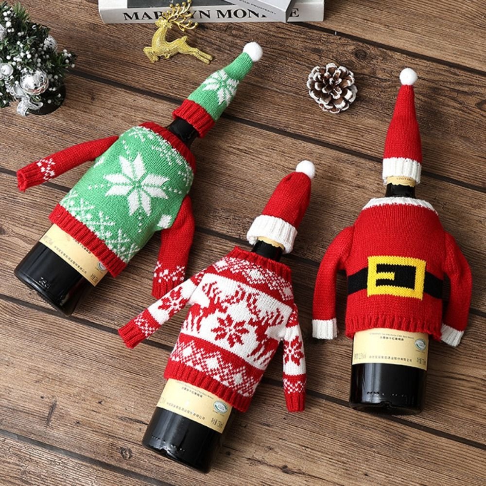 Elk Wine Bottle Cover Reusable - Wine Beer Hat ulasan dan harga