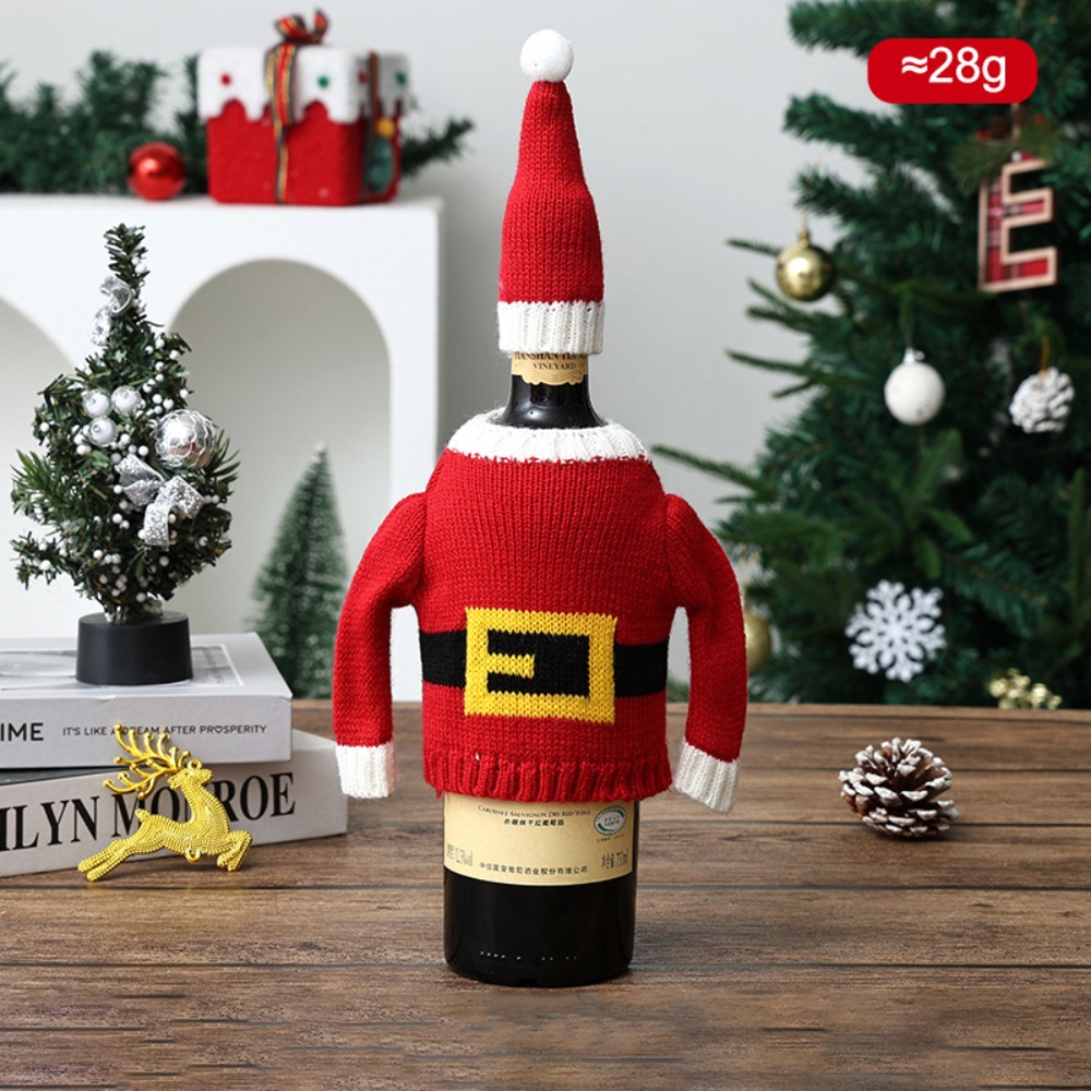 Elk Wine Bottle Cover Snowflak - Wine Beer Hat ulasan dan harga
